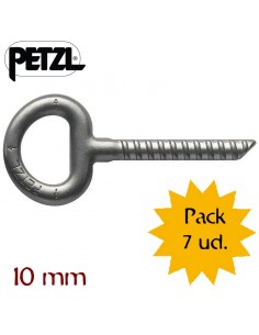 pack 7 collinox - anclaje químico de 10 mm - petzl