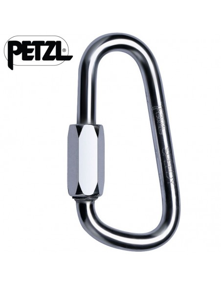 speedy - maillon de apertura rapida en aluminio - petzl