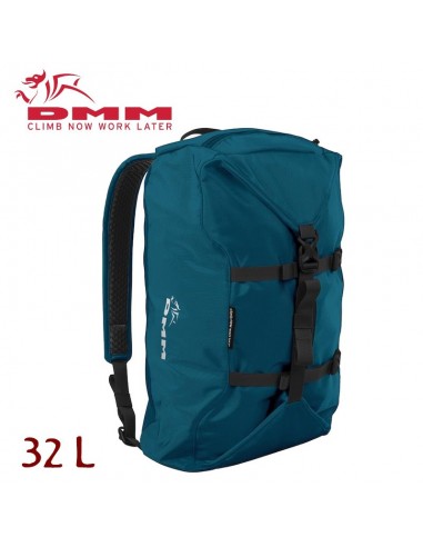 classic rope bag (blue) - bolsa para cuerda 32l - dmm
