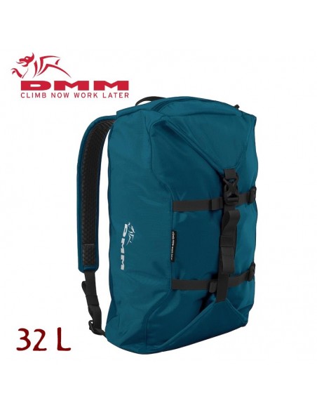 classic rope bag (blue) - bolsa para cuerda 32l - dmm