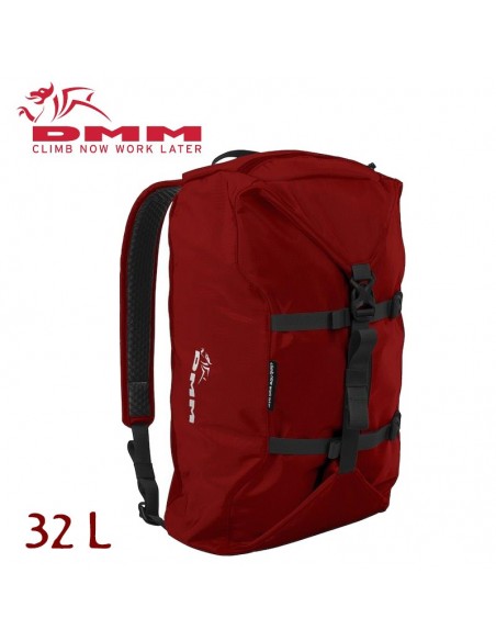 classic rope bag (red) - bolsa para cuerda 32l - dmm