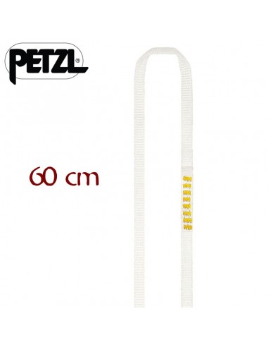 pur'anneau 60 cm (amarillo) - anillo cosido muy ligero de polietileno de alta tenacidad - petzl