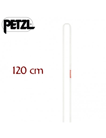 pur'anneau 120 cm (rojo) - anillo cosido muy ligero de polietileno de alta tenacidad - petzl