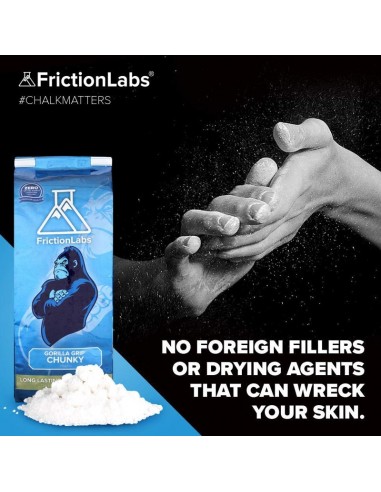 gorilla grip 284 g - magnesio trozos - friction labs