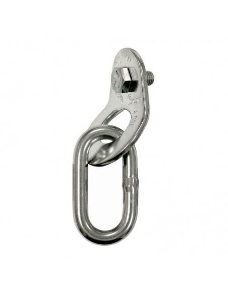 placa inox wing m8 con anillo paralelo - raumer