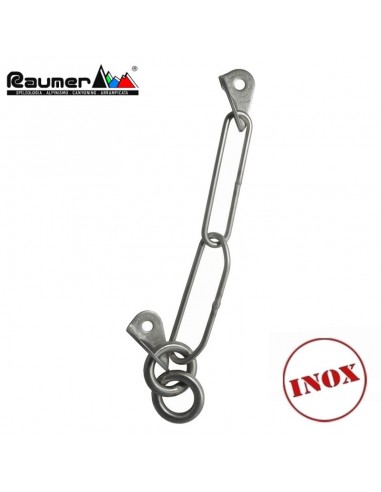 descuelgue inox con 2 anillas - raumer