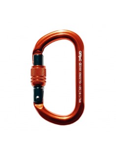 pack 5 karts rosca - mosquetón simétrico con seguro - qi'roc 2