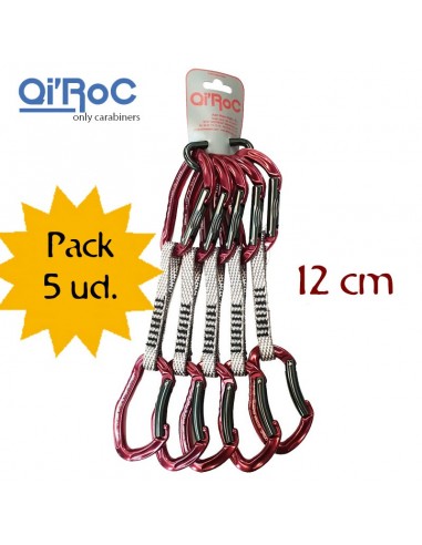 5 urano express - pack de 5 set express dyneema 12 cm - qi'roc