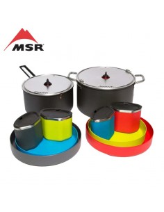 flex 4 system - set de cocinar y comer para 4 personas - msr