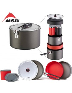 quick 2 cook set - kit de cocinado para 2 personas - msr