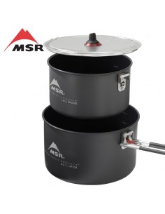 ceramic 2 pot set - cacerolas de aluminio con recubrimiento ceramico antiadherente - msr
