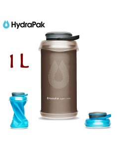 stash 1l (gris) - botella comprimible - hydrapak