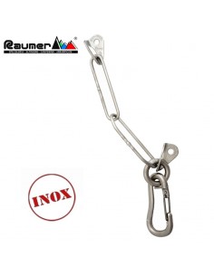 grupo descuelgue con mosquetón - reunión inoxidable - raumer
