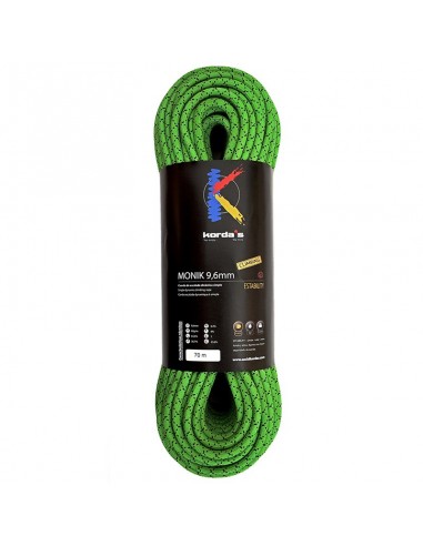 monik 9,6mm (100m) estability - cuerda dinamica - korda's