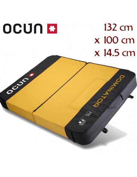 paddy dominator - crash pad 132 x 100 x 14,5 cm - ocun