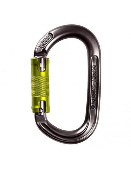 osprey twist - mosquetón oval dos movimientos - ocun