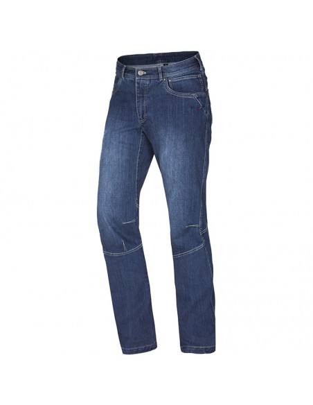 ravage jeans (dark blue) - tejanos elásticos para boulder - ocun