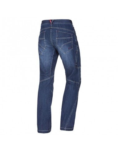 ravage jeans (dark blue) - tejanos elásticos para boulder - ocun