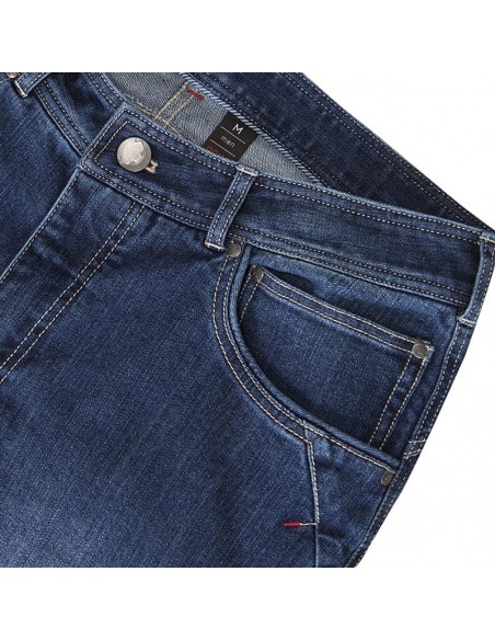 ravage jeans (dark blue) - tejanos elásticos para boulder - ocun