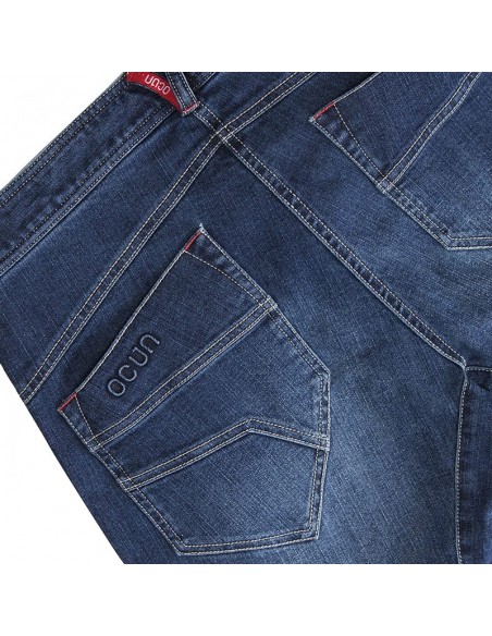ravage jeans (dark blue) - tejanos elásticos para boulder - ocun