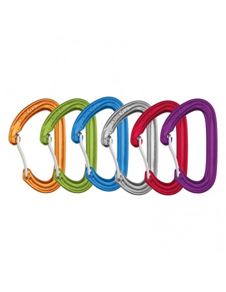 kestrel 6 pack - mosquetones ligeros de colores - ocun