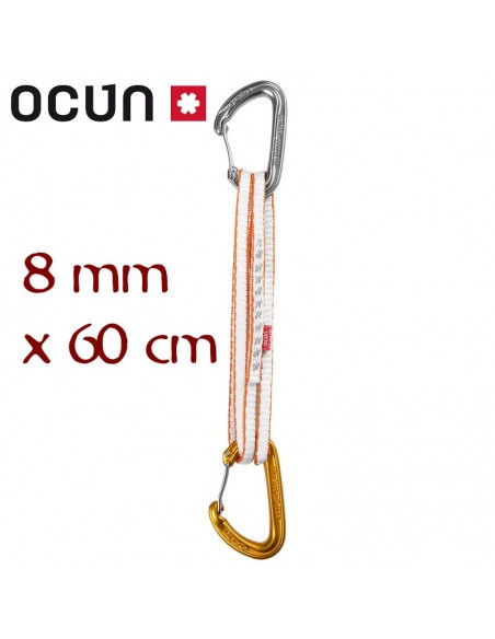 kestrel qd dyn 8mm x 60cm - cinta extensible vía larga - ocun