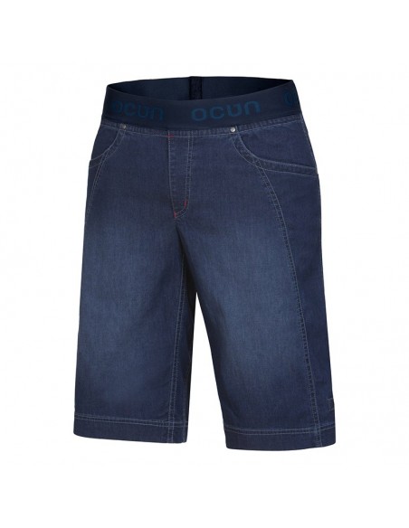 mania shorts jeans - pantalón tejano corto escalada - ocun