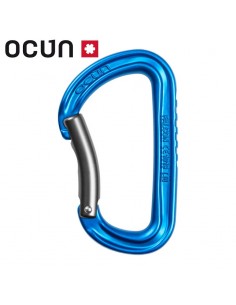 falcon bent (blue) -  mosquetón gatillo curvo - ocun