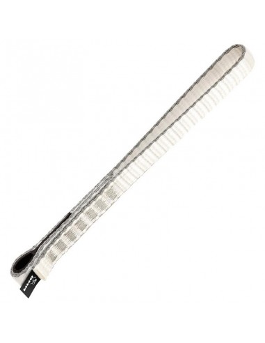 dynatec quickdraw sling grey 18 cm - express dyneema 11mm con antigiro - dmm