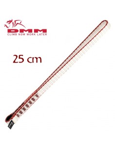 dynatec quickdraw sling red 25 cm - express dyneema 11mm con antigiro - dmm