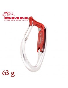 vault wire gate - mosquetón portamaterial de aluminio para tornillos de hielo - dmm