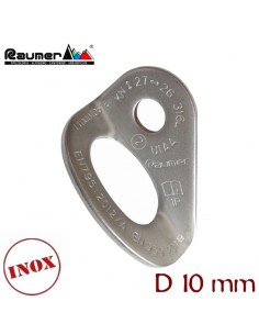 rock 10 inox - plaqueta acero inox. aisi 314 l - raumer