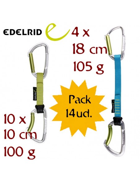 pack 14 slash set - edelrid