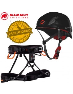 pack arnes ophir 4 slyde + casco skywalker - mammut