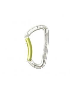 pure bent (silver) - mosquetón keylock curvo - edelrid 2