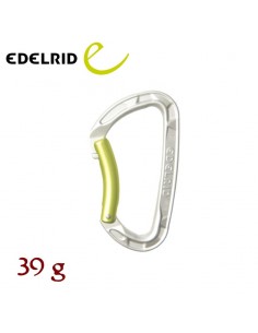 pure bent (silver) - mosquetón keylock curvo - edelrid