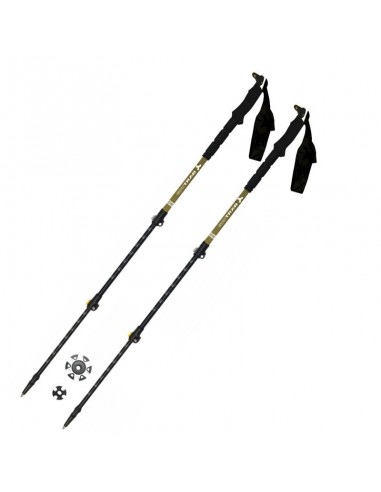 bormio 16/14/12 - bastones regulables 3 tramos - ski trab