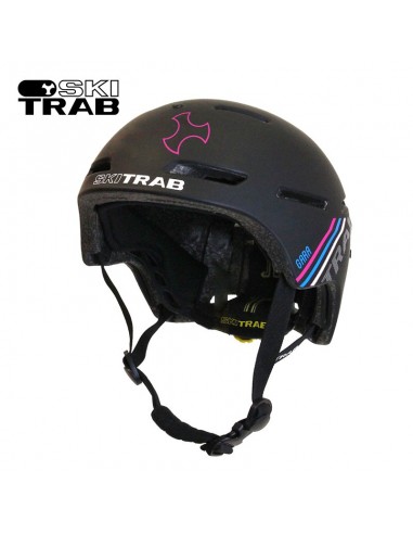 gara 2 (black-fucsia) - casco skimo doble certificación - ski trab