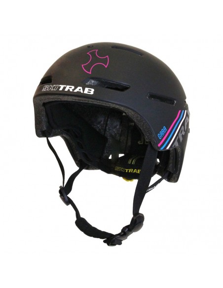 gara 2 (black-fucsia) - casco skimo doble certificación - ski trab