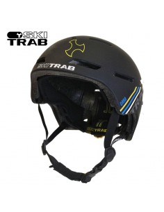 gara 2 (black-yellow) - casco skimo doble certificación - ski trab