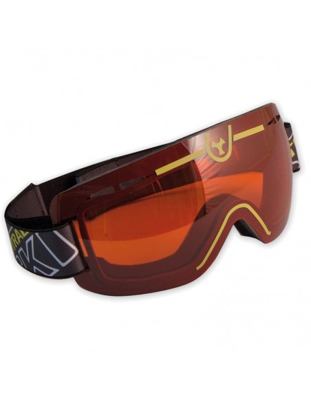 glass maximo 2 lents orange - gafas tipo mascara para skimo - ski trab