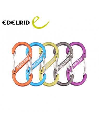 micro s - mosquetón auxiliar doble - edelrid