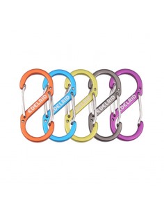 micro s - mosquetón auxiliar doble - edelrid 2