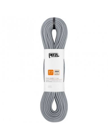 paso guide 7,7mm dry gris (50m) - cuerda doble escalada en hielo - petzl