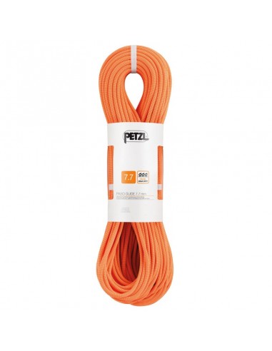 paso guide 7,7 dry naranja (50) - cuerda doble escalada en hielo - petzl