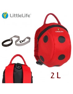 ladybird - mochila infantil de 1 a 3 años - littlelife