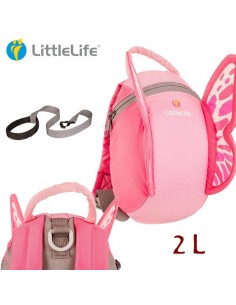 butterfly - mochila infantil de 1 a 3 años - littlelife