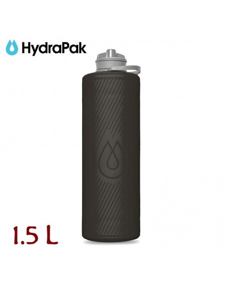 flux 1,5l (gris) - botella comprimible - hydrapak