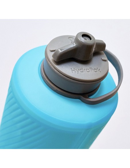 flux 1,5l (gris) - botella comprimible - hydrapak