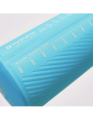 flux 1,5l (gris) - botella comprimible - hydrapak